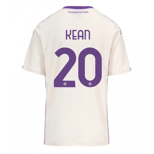 Billige Fotballdrakt Fiorentina Moise Kean #20 Replika Bortedrakt 2025-26 Kortermet Billige Fotballdrakt Fiorentina Moise Kean #20 Replika Bortedrakt 2025-26 Kortermet